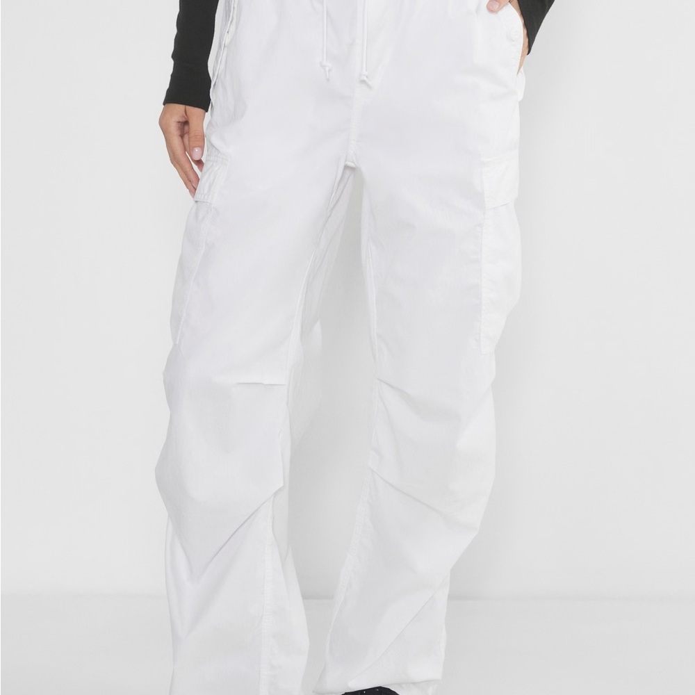 TNA Bright White Cargo Pants
